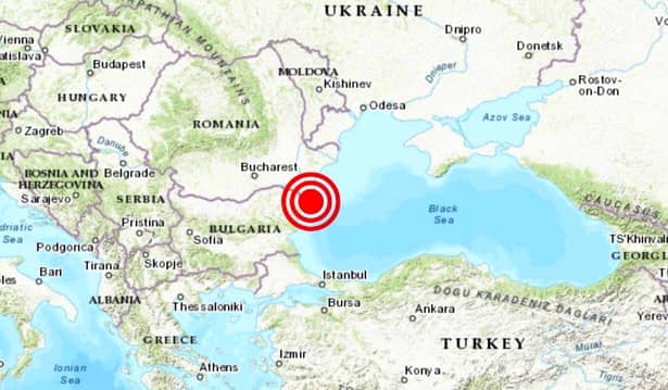 Cutremur de suprafață în Marea Neagră! Cutremur