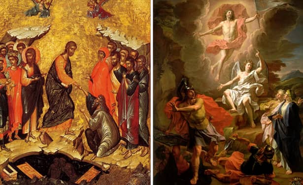 Diferență între datele Paștelui, diferență între icoanele ortodoxe și cele catolice. Cele catolice sunt mai realiste