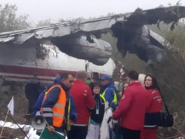 Cel puțin cinci morți, după ce un avion de marfă s-a prăbușit în Ucraina. Avion