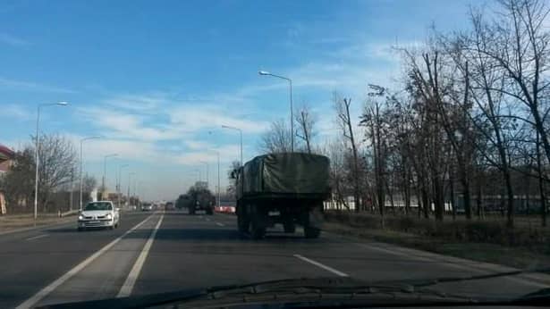Imagini ŞOC! Tancurile au intrat în România!