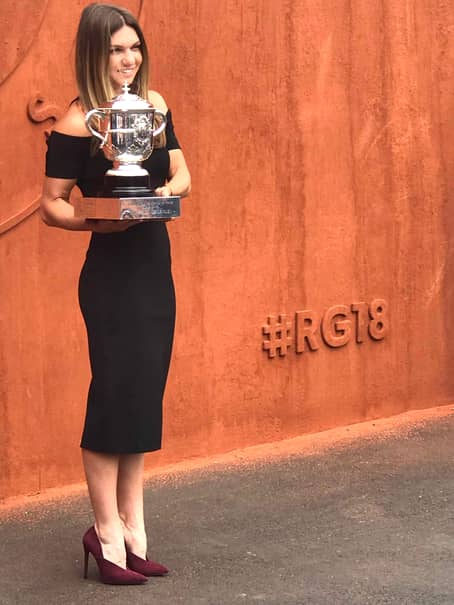 Pictorialul Simonei Halep de la Roland Garros