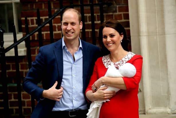 Prințul William și Kate Middleton au făcut public numele celui de-al treilea copil
