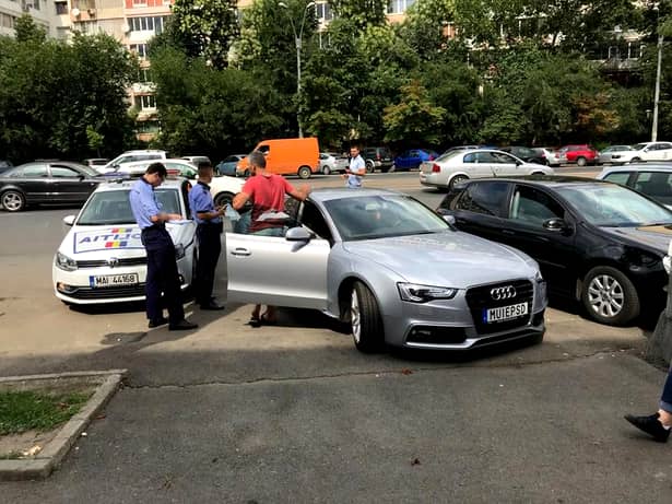 Mașina cu număr ANTI-PSD a fost interzisă interzisă în trafic! Șoferul s-a ales cu dosar penal și amendă
