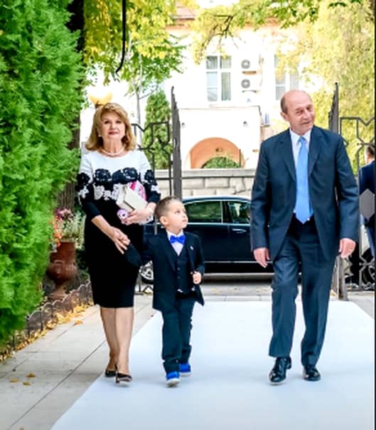 Traian Băsescu, Maria Băsescu și nepoțelul lor