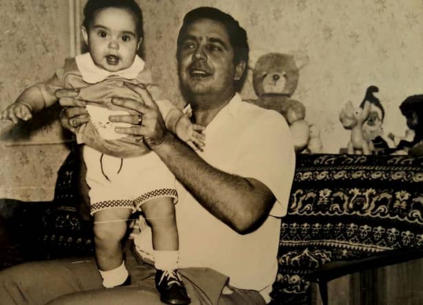 Imagini de colecţie cu Andreea Marin şi tatăl ei! Iubirea lor era dincolo de cuvinte