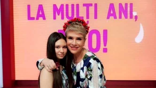 Fata lui Teo Trandafir nu vrea o carieră în televiziune: Nu pot să mă deschid în fața oamenilor cum face mama
