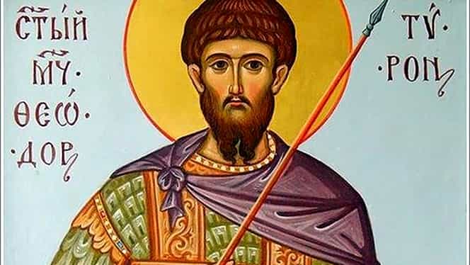 Calendar ortodox 17 februarie: Sfântul mucenic Teodor Tiron