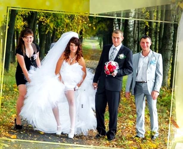 GALERIE FOTO FABULOASĂ! Cele mai penibile poze de la nunţi! MIRESELE regretă toată viaţa că le-au făcut, mirii nu mai ies din casă de ruşine!