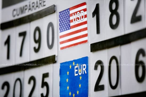 Curs valutar BNR azi, 8 ianuarie 2019. Dolarul, euro și lira sterlină au crescut