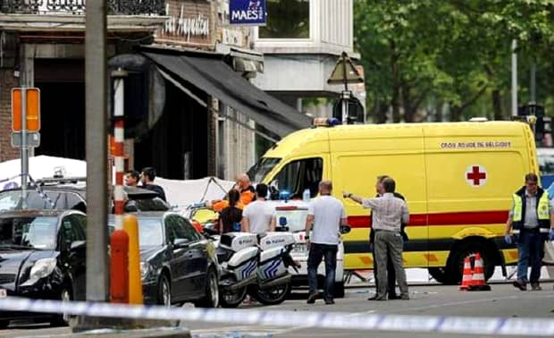 Atentat, în Belgia! Un trecător și doi polițiști au fost uciși