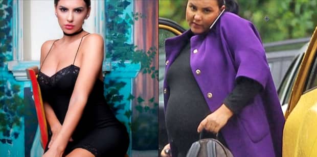 Lavinia Pîrva a topit kilogramele! Cum arată soţia lui Ştefan Bănică Jr la o lună după naştere. FOTO