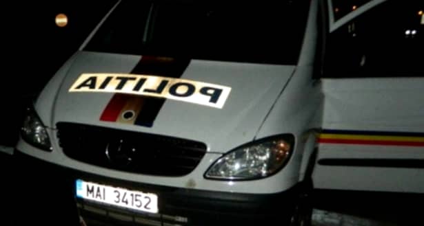 O nouă nenorocire a avut loc în localitatea în care a pornit atacul din Brăila . Fotografie cu o maşină de Poliţie