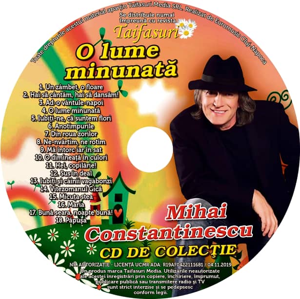 CD în Premieră Naţională. Mihai Constantinescu