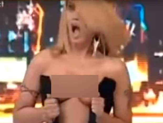 GAFA MONDIALĂ a Oanei Zăvoranu la TV! Cea mai ruşinoasă din viaţa ei! A făcut intenţionat şi s-a văzut TOT! Telespectatorii au rămas şocaţi! Era totul live! FOTO