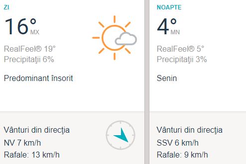 Vremea în Cluj