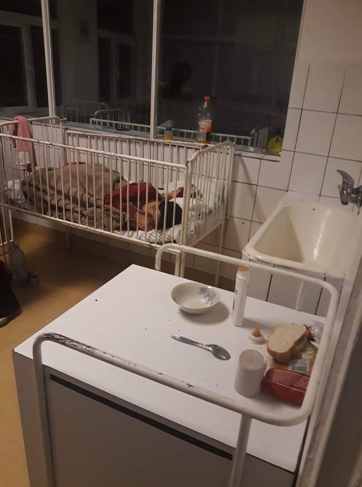 Imagine îngrozitoare din spitalul de pediatrie craiova