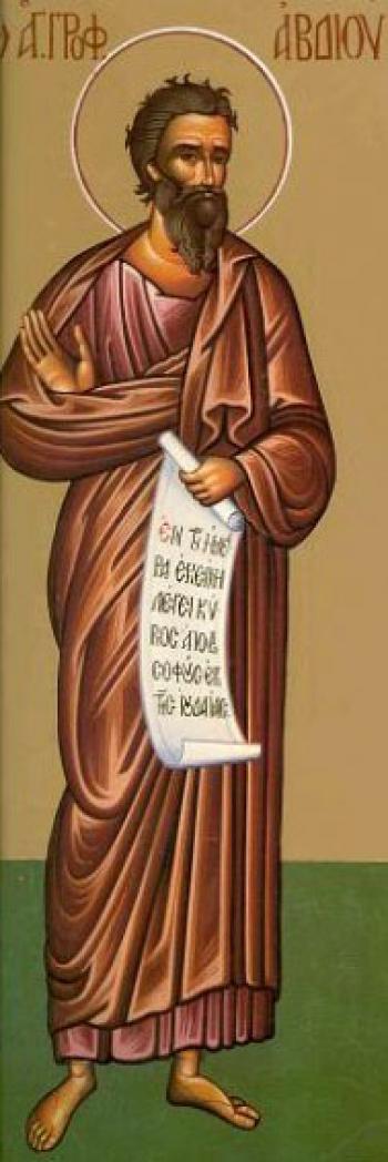 Astăzi, 19 noiembrie, il serbam pe sfântul proroc avdie, conform calendarului ortodox