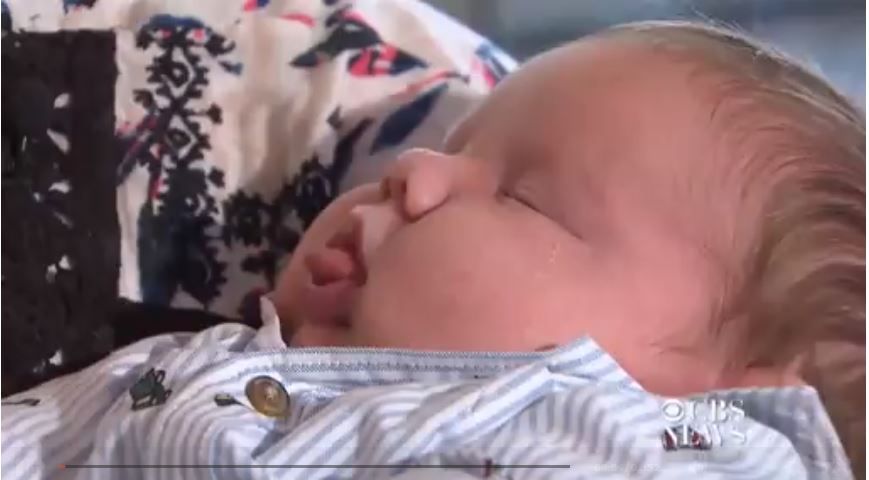 Ali James Medlock, bebeluşul din Texas, care s-a născut cu o greutate de aproape 7 kilograme