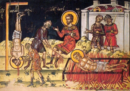 Calendar ortodox 12 decembrie: Sfinții Mucenici Eustratie, Auxentie, Evghenie, Mardarie și Orest