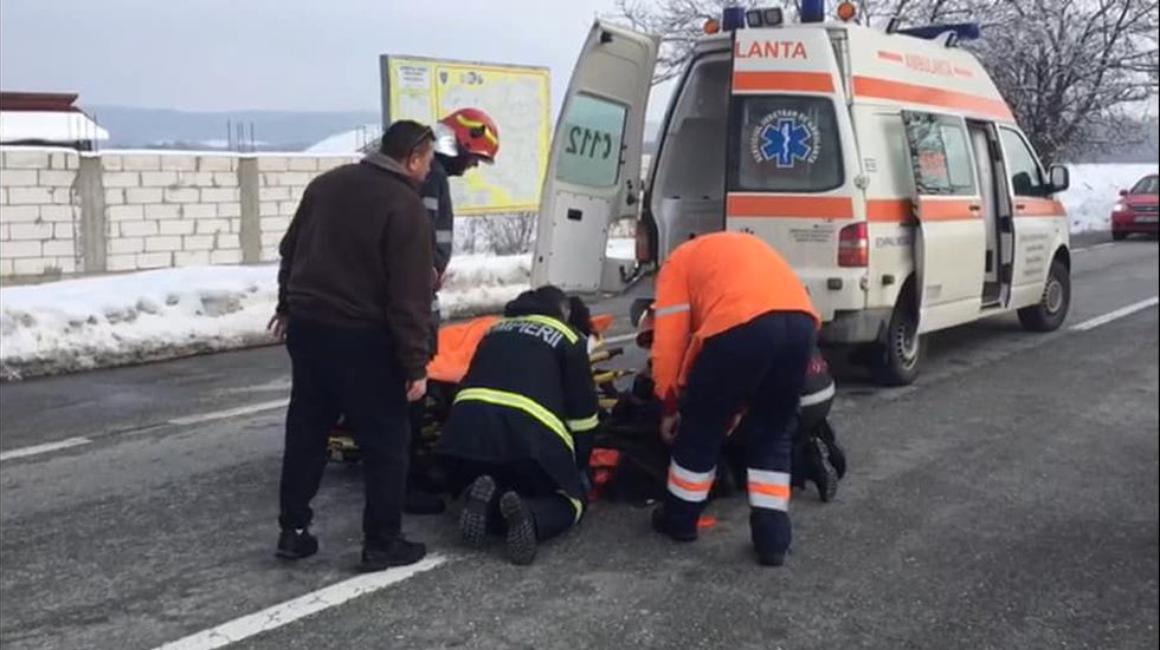 O tânără a salvat șase oameni, după un accident produs în Gorj; „Era plină de sânge”
