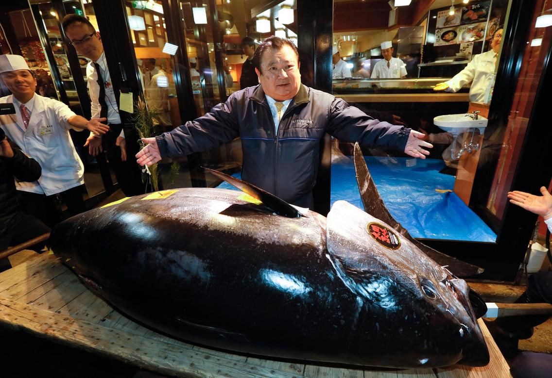 Regele tonului a plătit 3.1 milioane de dolari pentru un pește de 278 de kilograme. Este record absolut!