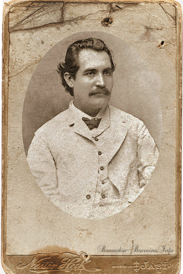Mihai Eminescu la 34 de ani, în august 1884, fotografie făcută în Bucovina