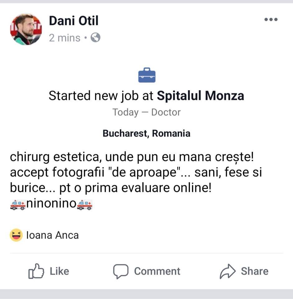 Dani Oțil, mesaj halucinant după ancheta în cazul falsului medic italian! Ce a postat matinalul de la Antenă