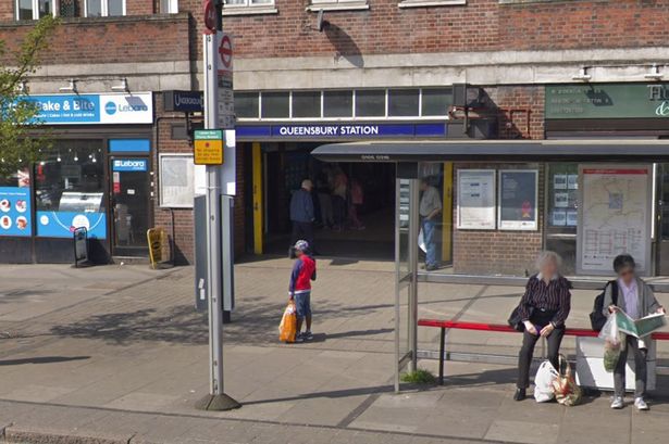 Atacul a avut loc în stația Queensbury din Londra