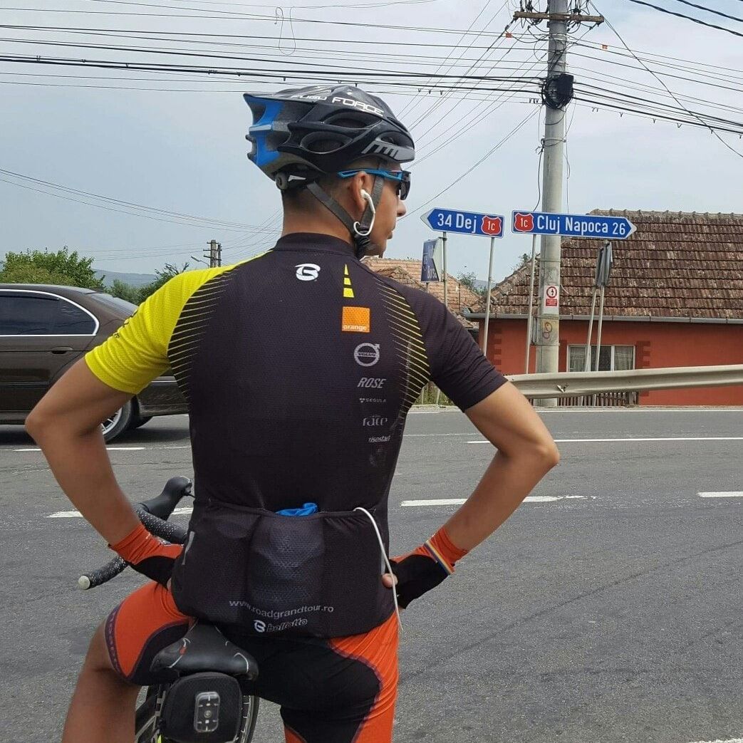 Jurnalistul era pasionat de ciclism