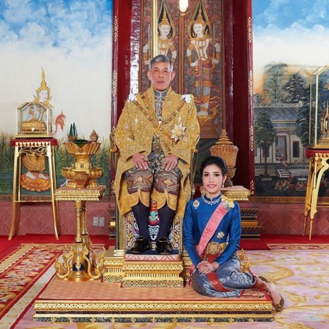 Amanta regelui Thailandei a rămas fără titlul său oficial 